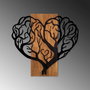 Wallity Brain Tree - Escultura de pared en Nogal y Negro